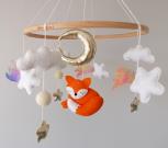 fox-baby-mobile-white-stars-clouds-mobile-felt-fox-crib-mobile-neutral-nursery-decor-gold-stars-moon-mobile-fox-cot-mobile-baby-shower-gift-hanging-mobile-fox-ceiling-mobile-gift-for-newborn-wool-balls-baby-mobile-4