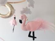 flamingo-baby-mobile-felt-gold-white-clouds-stars-mobile-for-girl-nursery-feather-flamingo-cot-mobile-flamingo-nursery-decor-flamingo-baby-shower-gift-gift-for-newborn-present-for-infant-flamingo-ceiling-mobile-flamingo-hanging-mobile-baby-girl-bedroom-mobile-4