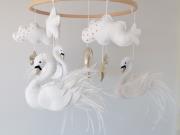 swan-baby-mobile-for-girl-nursery-princess-swan-mobile-felt-swan-with-feathers-crib-mobile-handmade-handcrafted-mobile-baby-girl-nursery-decor-princess-swan-hanging-mobile-swan-ceiling-mobile-gift-for-infant-newborn-felt-white-swan-mobile-schwan-mobile-schwan-kinderbett-halter-bebe-movil-cisne-crown-swan-mobile-baby-shower-gift-present-for-newborn-baby-girl-room-decoration-girl-bedroom-decor-schwan-baby-handy-kinderbett-1
