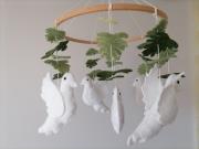 pigeon-nursery-mobile-crib-felt-dove-peace-baby-mobile-felt-white-bird-crib-mobile-felt-neutral-nursery-decor-baby-shower-gift-green-leaves-decor-handmade-crib-mobile-unisex-gender-neutral-baby-mobile-woodland-baby-mobile-baby-boy-girl-bedroom-decor-baby-shower-gift-mobile-for-newborn-forest-animals-hanging-mobile-ceiling-mobile-handcrafted-baby-mobile-2