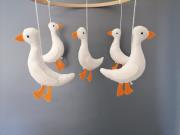geese-baby-crib-mobile-felt-goose-cot-mobile-duck-baby-mobile-mobile-nursery-decor-felt-farmhouse-nursery-baby-shower-gift-ideas-felt-geese-toys-mobile-handmade-crib-mobile-unisex-gender-neutral-baby-mobile-woodland-baby-mobile-baby-boy-girl-bedroom-decor-baby-shower-gift-mobile-for-newborn-forest-animals-hanging-mobile-ceiling-mobile-handcrafted-baby-mobile-2